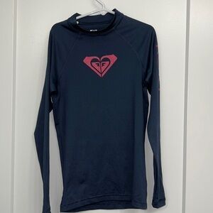 BLUE GIRLS ROXY RASHGUARD
